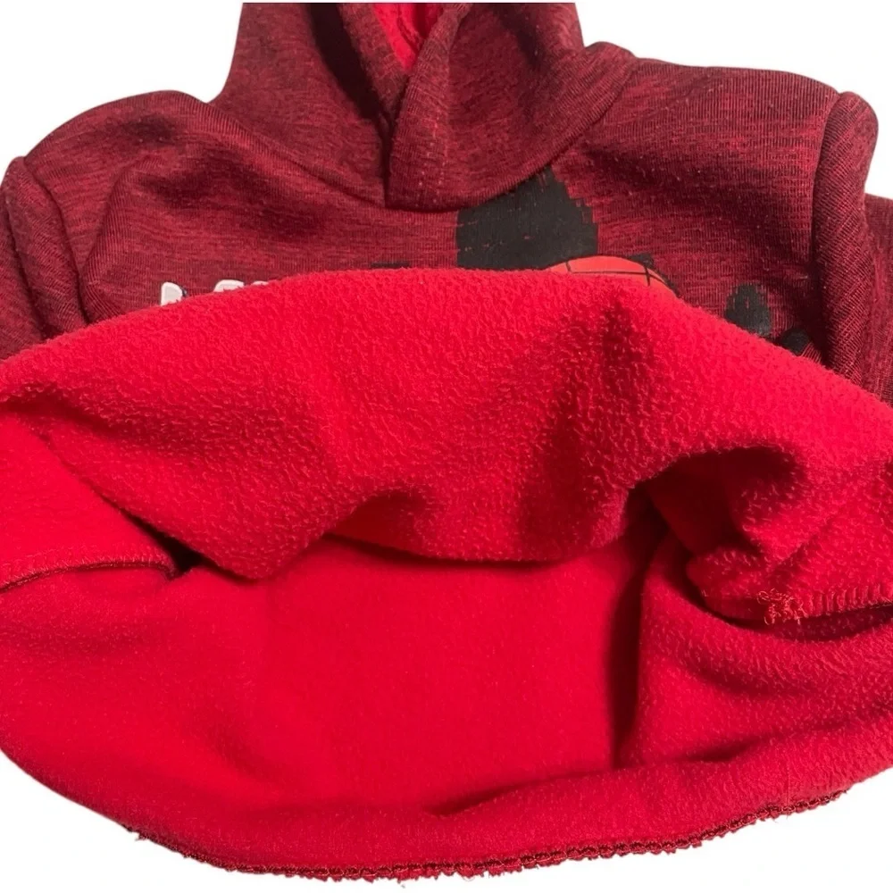 Marvel Spider-Man boys 2-fer size 2T/3T hooded sweatshirt and 2 piece Pajama set